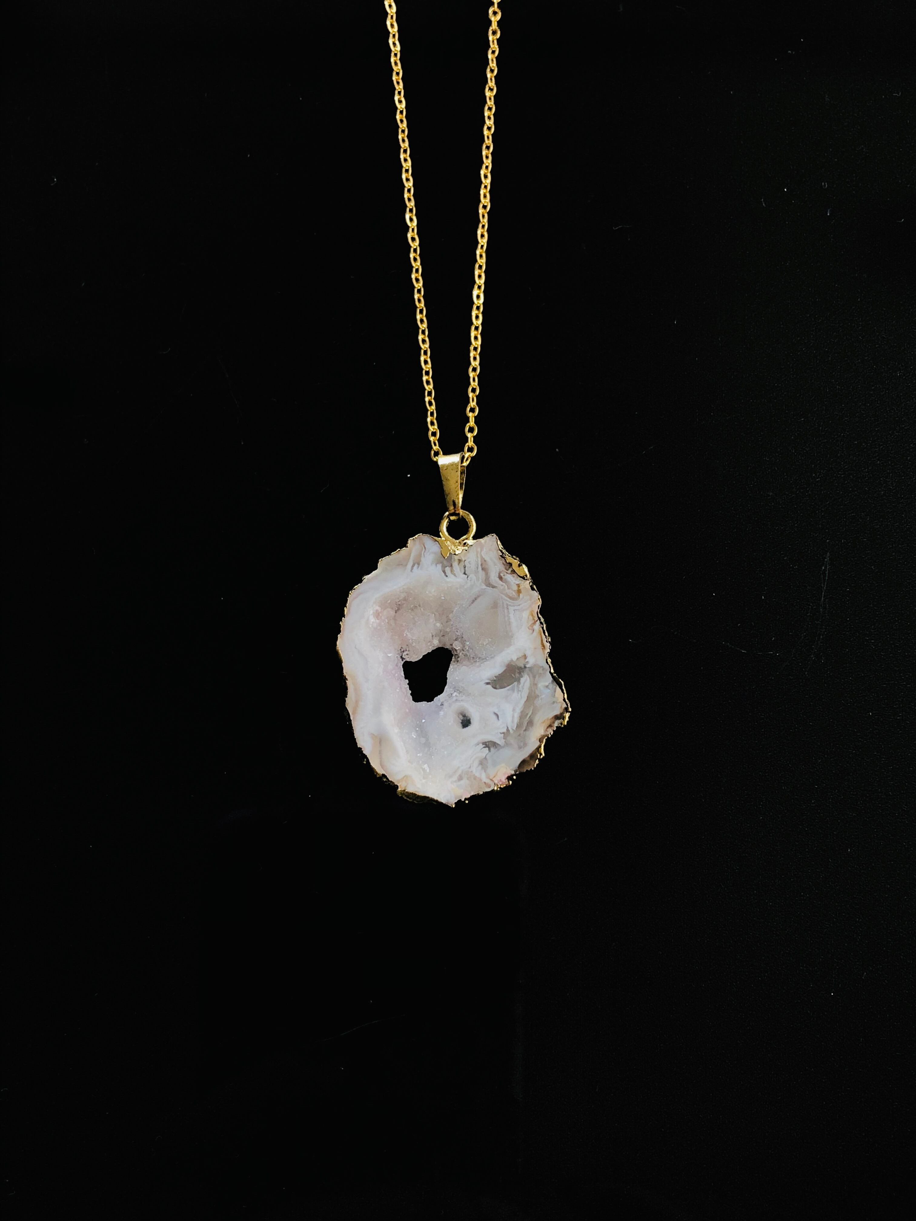 スライスジオードのネックレス