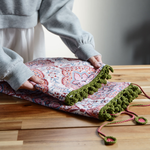 ベビーブランケット 出産祝い 手編みブランケット おくるみ インド綿