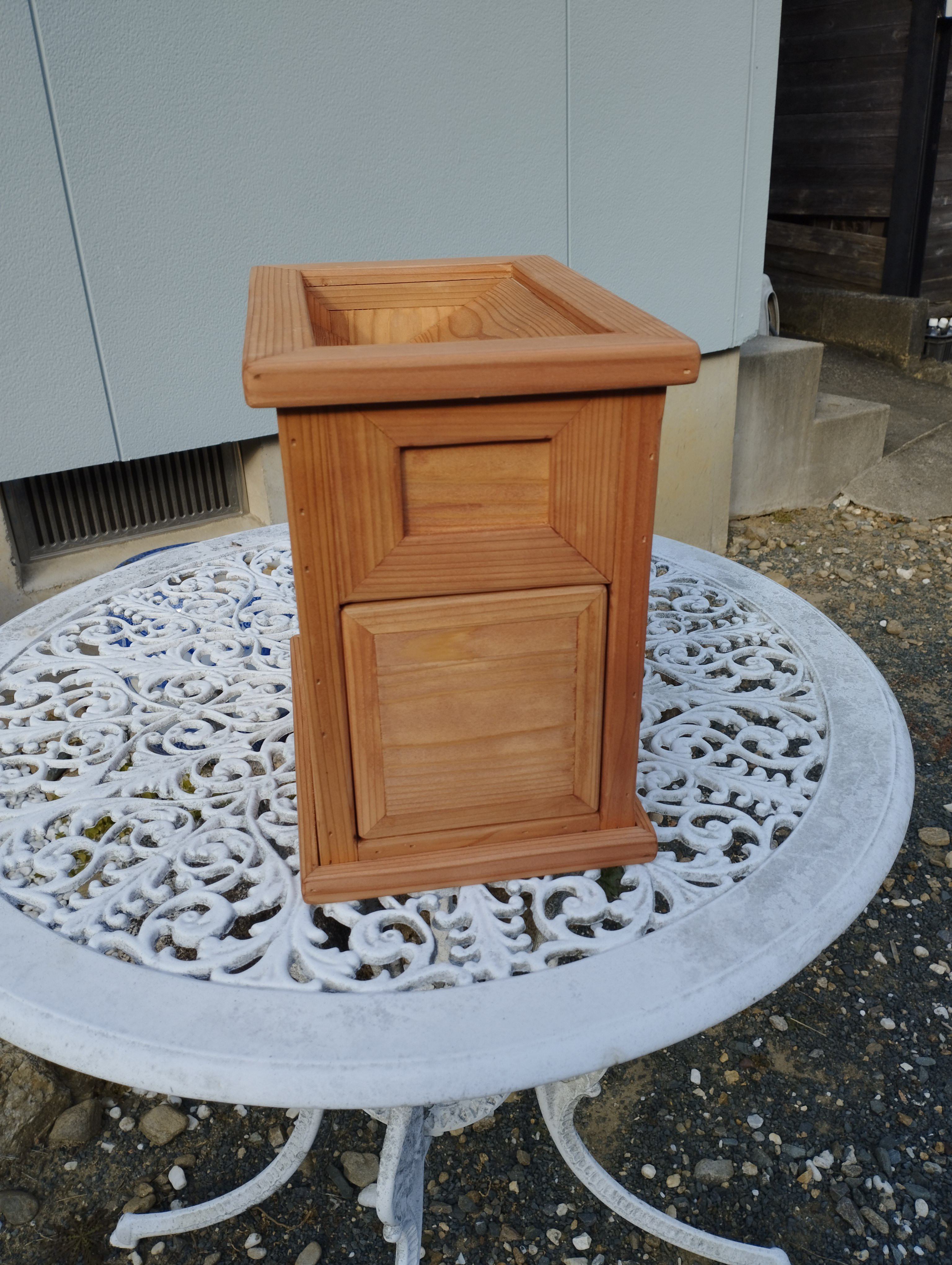 柿渋塗賽銭箱（Sサイズ）