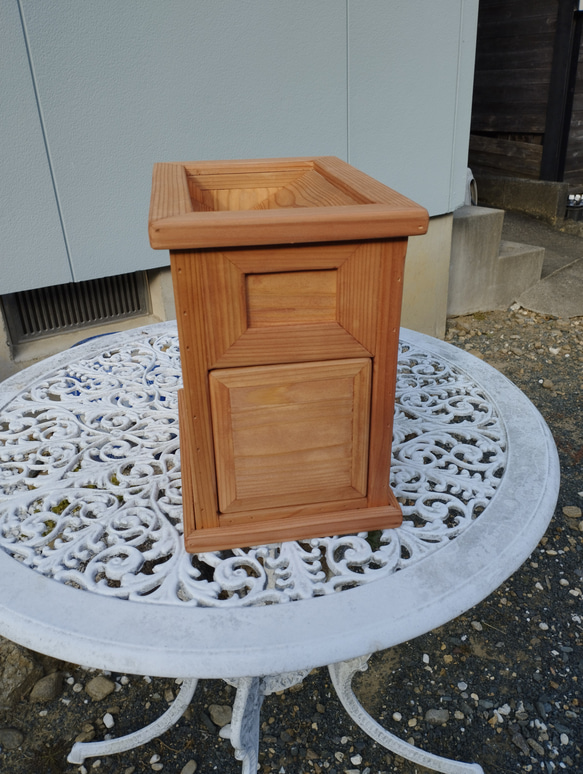 柿渋塗賽銭箱（Sサイズ）