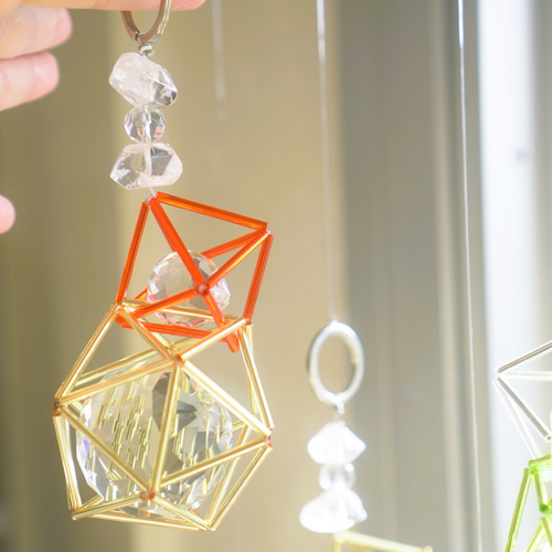 受注生産】ツインクリスタル - Double / サンキャッチャー / モビール