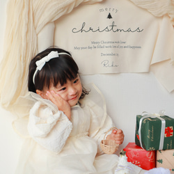 ベビーヘアクリップJ オーガンジー×フラワー【オーダーメイド】 ベビーヘアクリップJ オーガンジー×フラワー【オーダーメイド】