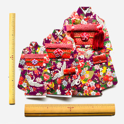 【ご注文品】P2  着物のポチ袋 ご注文品】P2 着物のポチ袋