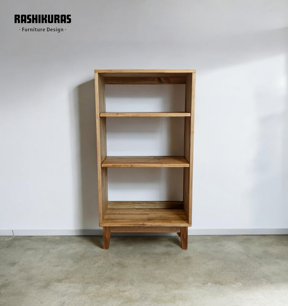 Pine openshelf】サイズオーダー可能 本棚/収納棚/マガジンラック/北欧