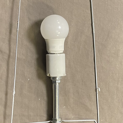 岐阜チリ入り和紙径45㎝丸灯具付提灯灯具付照明ペンダント シーリング
