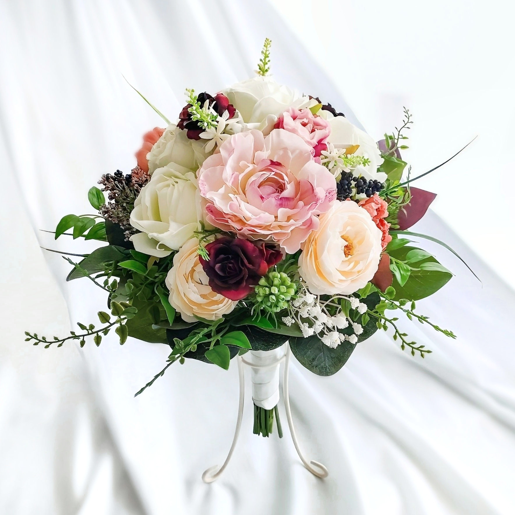 W73母の日花インテリア 花ブーケウェディングブーケ ローズのフラワー