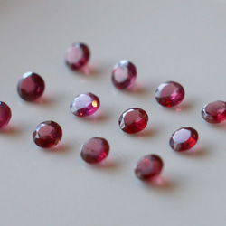 5.2ｃｔ　天然石　トルマリン　ラウンド　ルース　12個セット 3枚目の画像