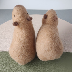 あるくカピバラ　（素材・羊毛） 9枚目の画像