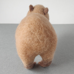 あるくカピバラ　（素材・羊毛） 7枚目の画像