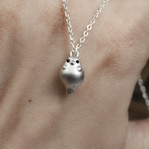 ネックレス アイボリー アザラシ 作家刻印 ネックレス アイボリー アザラシ 作家刻印 ネックレス アイボリー