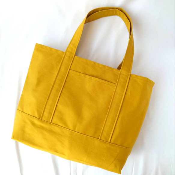 LADIN 黄色 トートバッグ 付属ポーチ付き - メルカリ