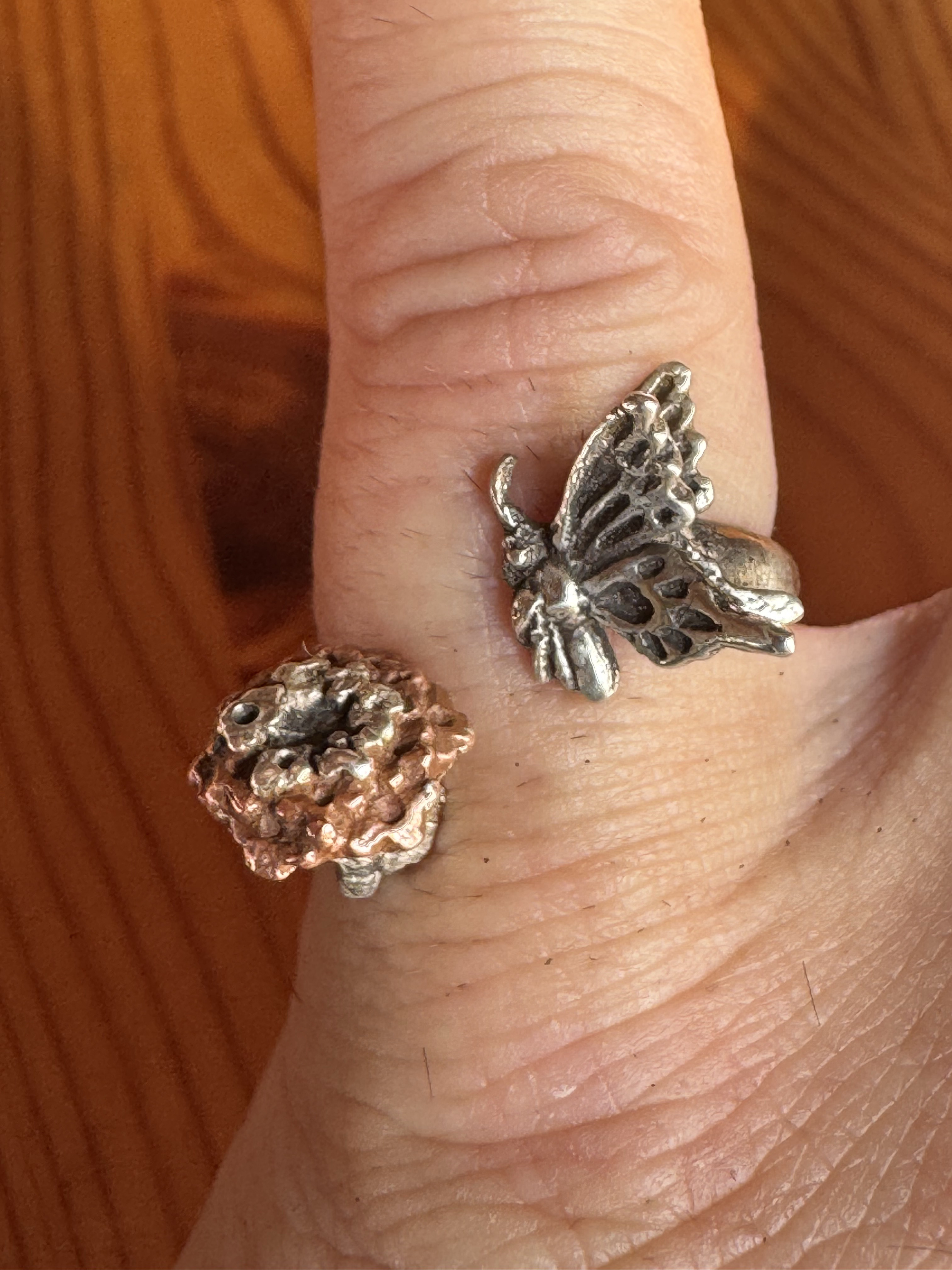 シルバーリング　「蝶よ、花よ( A butterfly garden )」