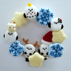 ニードルフェルト リース のおすすめ人気通販｜Creema(クリーマ) 国内