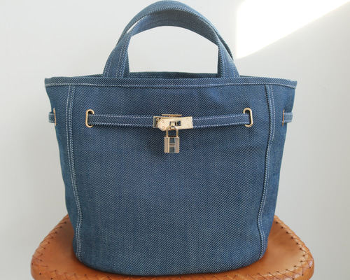再構築デニム リメイクバッグ トートバッグ ハンドバッグ ジーンズ
