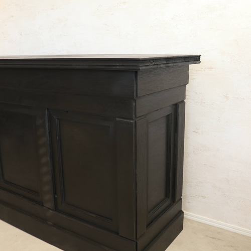 折畳みアンティークカウンター 折たたみテーブル レジ台 キャッシャー