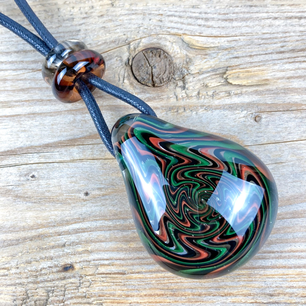 wig-wag Pendant ボロシリケイトガラス ペンダント WITF64