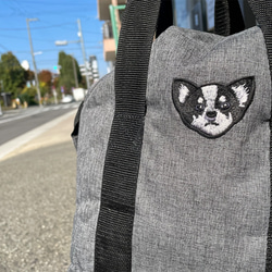 送料無料＊ チワワ リアル刺繍 ステッカー シール ワッペン 犬 動物 ダイカット ペット 大きめサイズ スマホ デコ 2枚目の画像