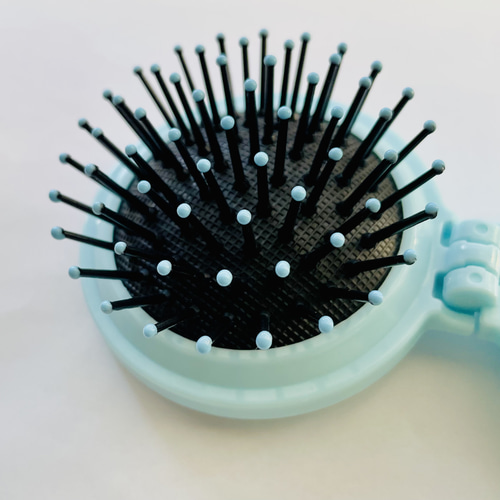 ヘアブラシにもなるコンパクトミラー 手鏡 Potato & Lemon Room 通販