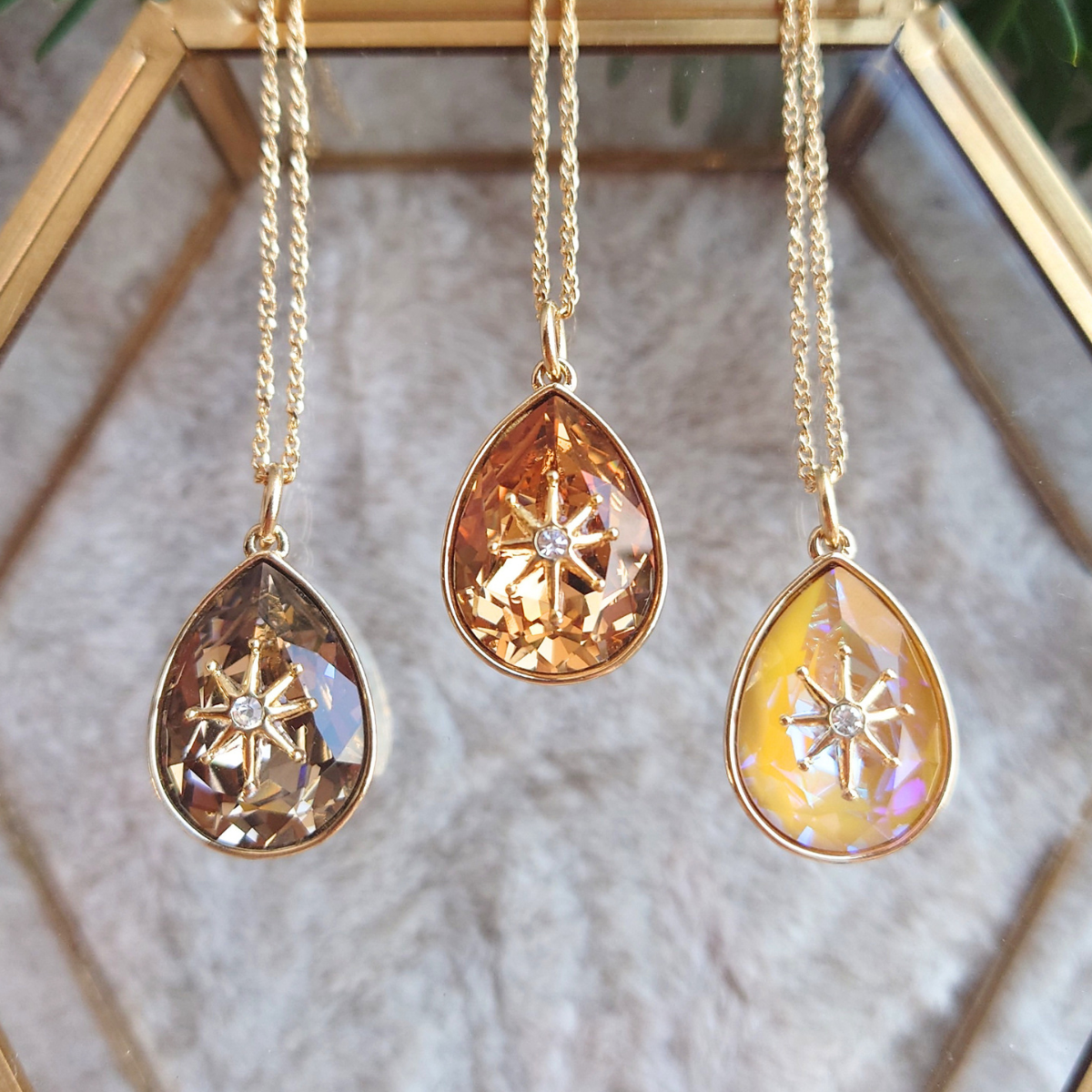 ネックレス トップ ゴールド チェーン アジャスター付 大人上品 可愛い エレガント ご褒美 プレゼント