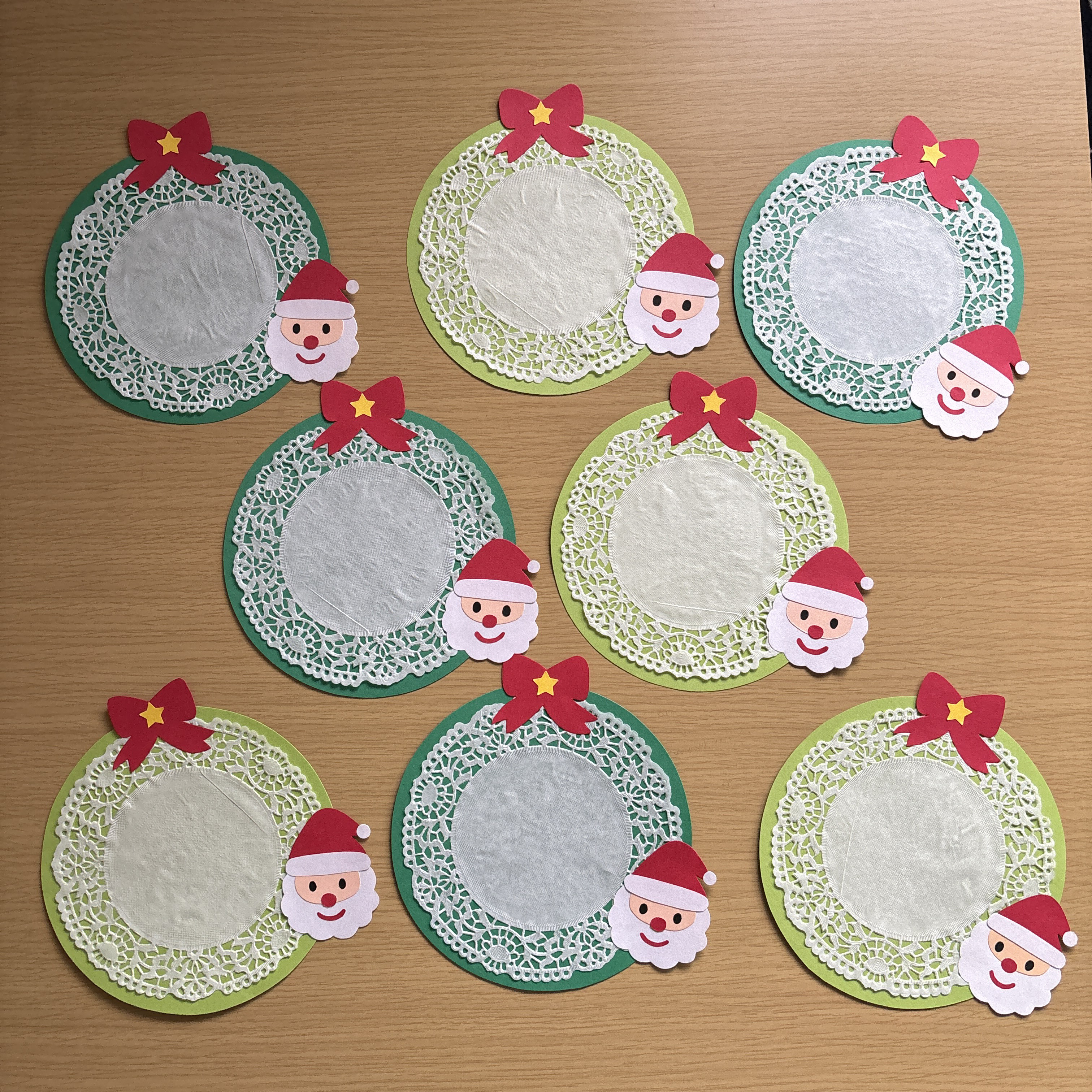 『タイムセール』クリスマス☆リースにちょこんパンダさん ♉︎