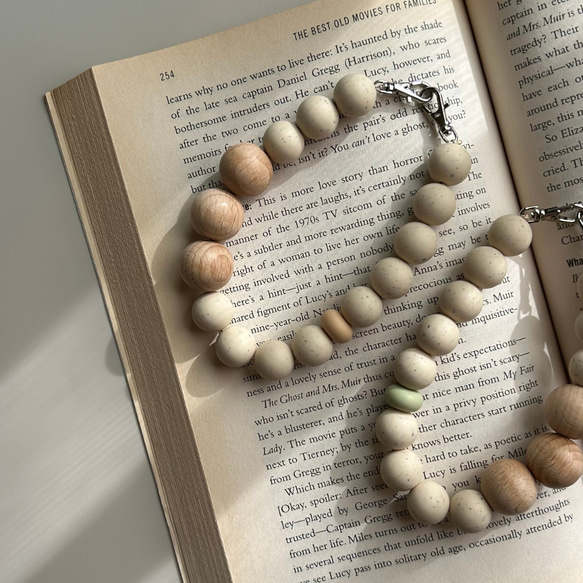 【 カスタマイズ 可 】　ハンドストラップ　スマホストラップ　スマホ　ストラップ　ウッド　手首　落下防止　オーダー　木 16枚目の画像