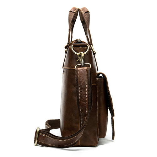 レザービジネスバッグメンズヴィンテージ通勤バッグ牛革ブリーフケース