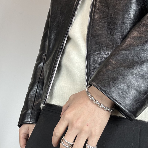 シルバーブレスレット シルバー925 8mm幅 ブレスレット RESHEM SILVER