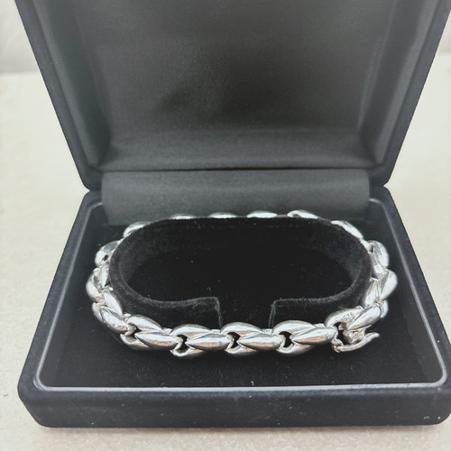 シルバーブレスレット シルバー925 8mm幅 ブレスレット RESHEM