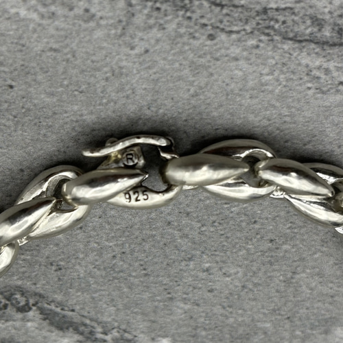 シルバーブレスレット シルバー925 8mm幅 ブレスレット RESHEM