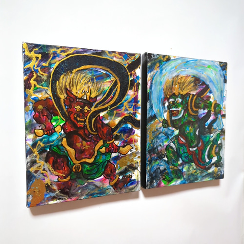 ぷうあ絵画7点 楽天市場】風水 絵画 玄関 おすすめ 開運 金運 インテリア