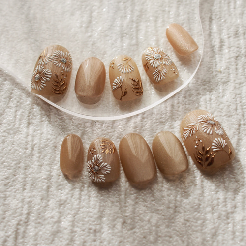 EVER NAIL クリアベージュ ネイルチップ セット 繰り返し使えるネイル EVER NAIL｜エバーネイル
