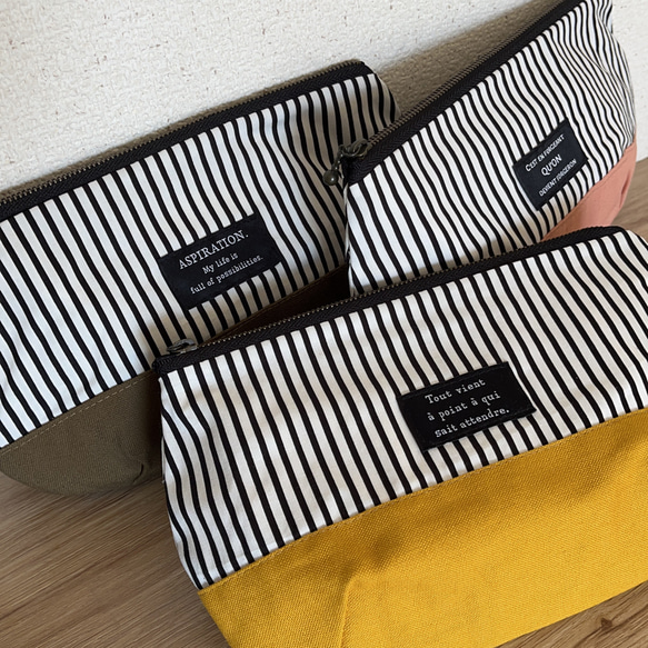 ふっくらコロンとしたポーチ 3色 ポーチ haru-37.. 通販