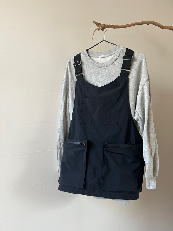 T*o様 Own GArment products ハンティングエプロンベスト ハンティングエプロンベスト厚手リネン – 縫人-nuito-