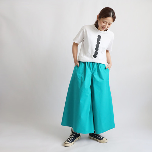 パンツ KKImama パンツ祭り 85cm 股下タック入 袴パンツ ワイドパンツ 幅広