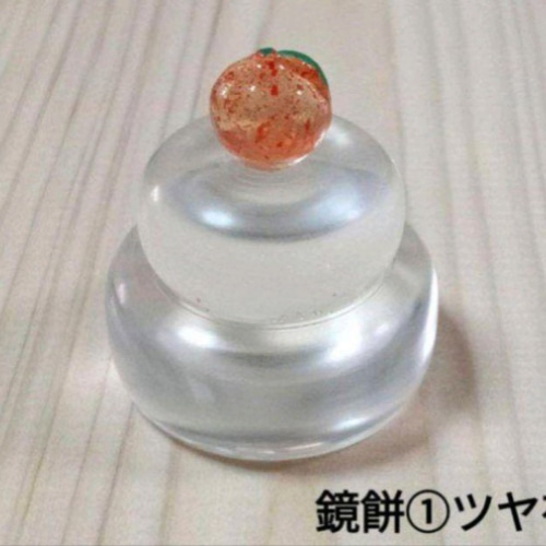 鏡餅と橙 シリコンモールド ①(ツヤ有)セット その他素材 夏 鏡餅と橙 シリコンモールド ①(ツヤ有)セット その他素材 夏
