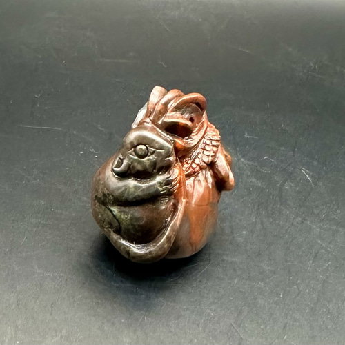 2024.11.29最新作品 彩玉鼠宝 ネックレス・ペンダント ケンちゃんの  