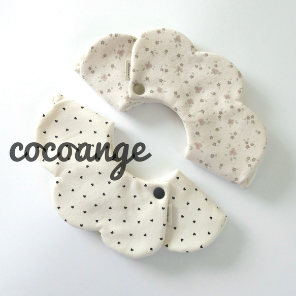 花柄 もくもくスタイ￤韓国生地 韓国生地♡柄が選べるもくもくスタイ スタイ・よだれかけ