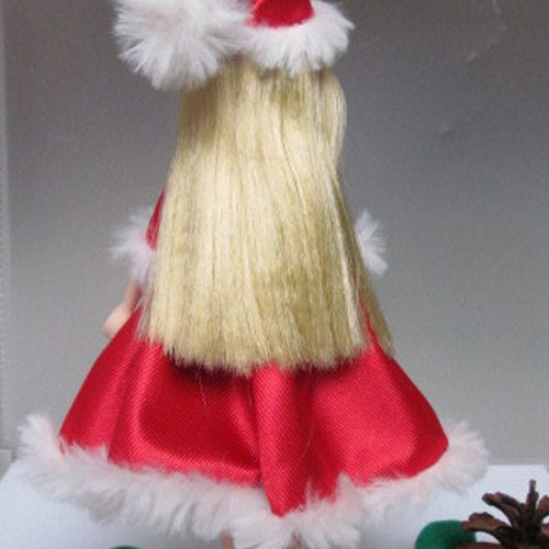 リカちゃんのお洋服＊＊クリスマス＊サンタクロースM＊ワンピース