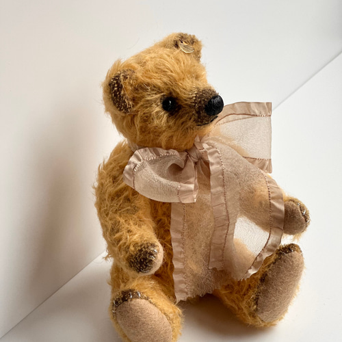 くまちゃん出品 はちみつ色の手乗りくまちゃん ぬいぐるみ もりのすみか 通販 18579839