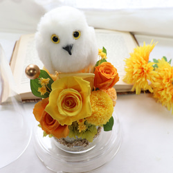 ＊*..レモン色のお花をいっぱい盛り込んで..＊°..ナチュラル　お花の贈り物 レモン色のお花をいっぱい盛り込んで..＊°..ナチュラルアレンジ お花の