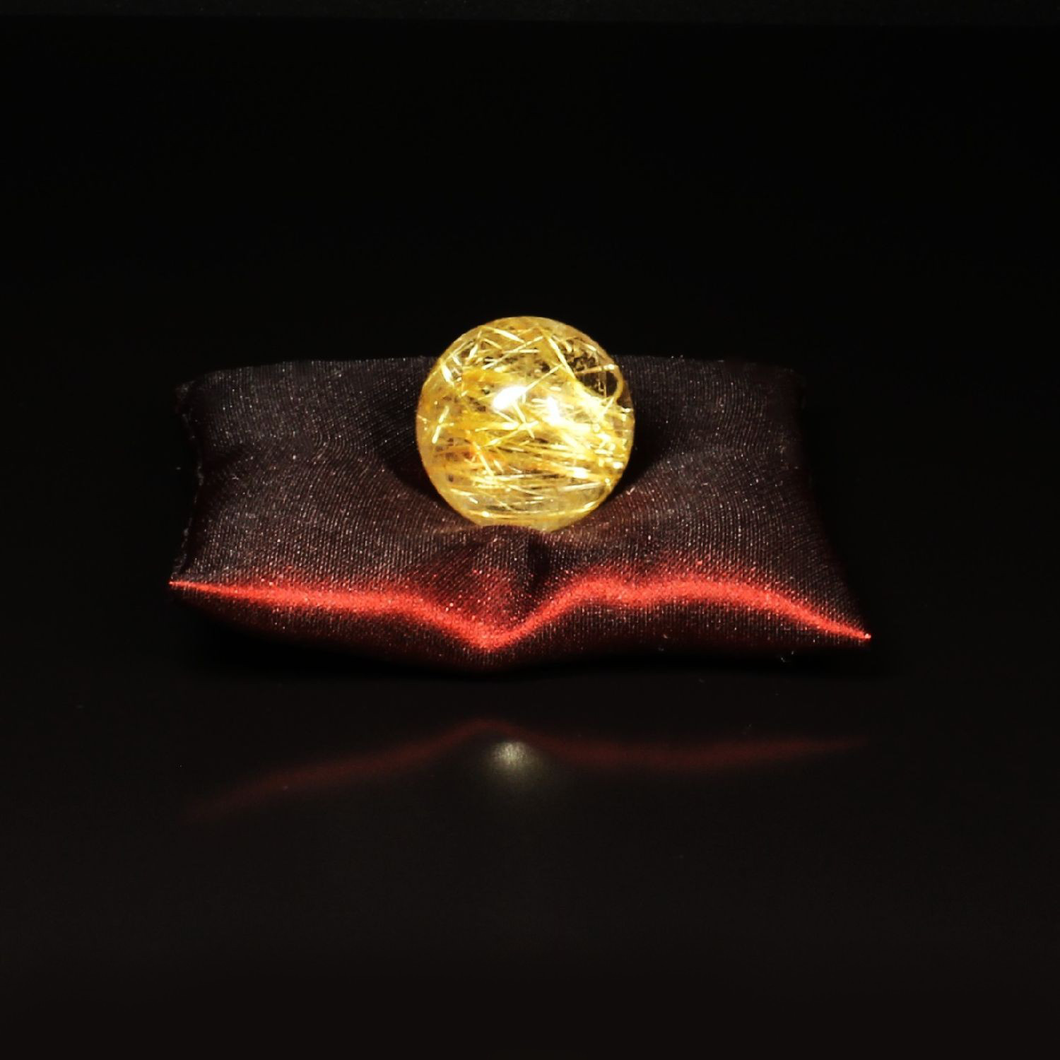 【金針の数がハンパない】一点物 タイチンルチル スフィア 23mm 16g GHRSF5 縁起良赤座布団付 送別の贈り物