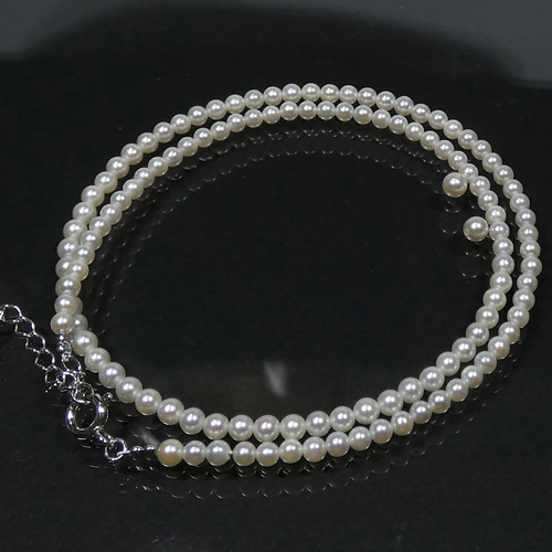 あこや本真珠ベビーパールネックレス3.5〜3.7mm