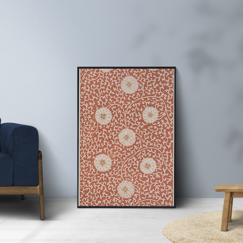 真っ赤なスツール　北欧　花柄 真っ赤なスツール 北欧 花柄 真っ赤なスツール 北欧 花柄 【公式通販】