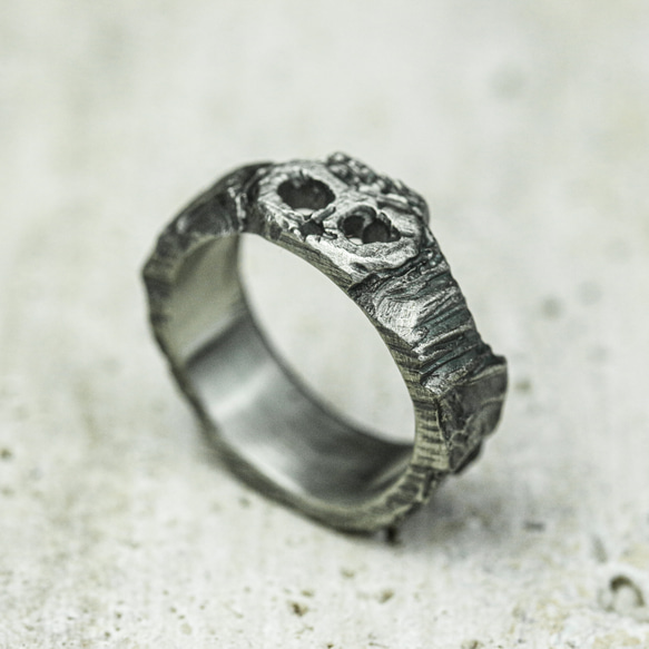 廃盤高級髑髏名誉指輪　ハンドメイド/ハイクオリティ　スカルリング 廃盤高級髑髏名誉指輪 ハンドメイド/ハイクオリティ スカルリング