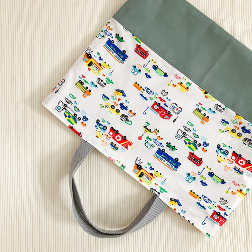 専用ページ♡はたらくのりもの♡7点 レッスンバッグ 上履き入れ 着替え袋 給食袋 はたらくくるま♡入園5点セット レッスンバッグ 上履き入れ