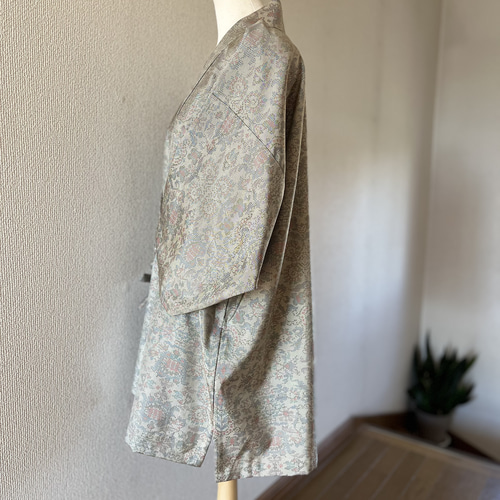 大島紬 着物リメイク 作務衣 現品のみ 和のお洒落上衣 着物 yuki 大島紬 着物リメイク 作務衣 現品のみ 和のお洒落上衣 着物 yuki