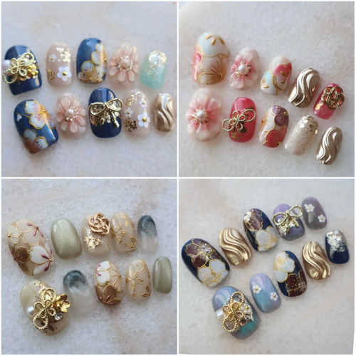 和ネイル専門店が作る成人式＆卒業式ネイルチップ｜振袖・袴にぴったり