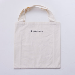 ＋HAyU fabric -Twin Tote bags- トートバッグ ～ニャンコ家系図～ 3枚目の画像