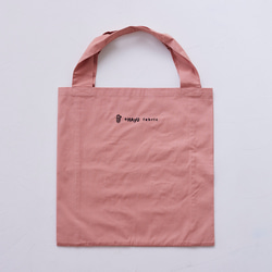 ＋HAyU fabric -Twin Tote bags- トートバッグ ～ニャンコ家系図～ 8枚目の画像