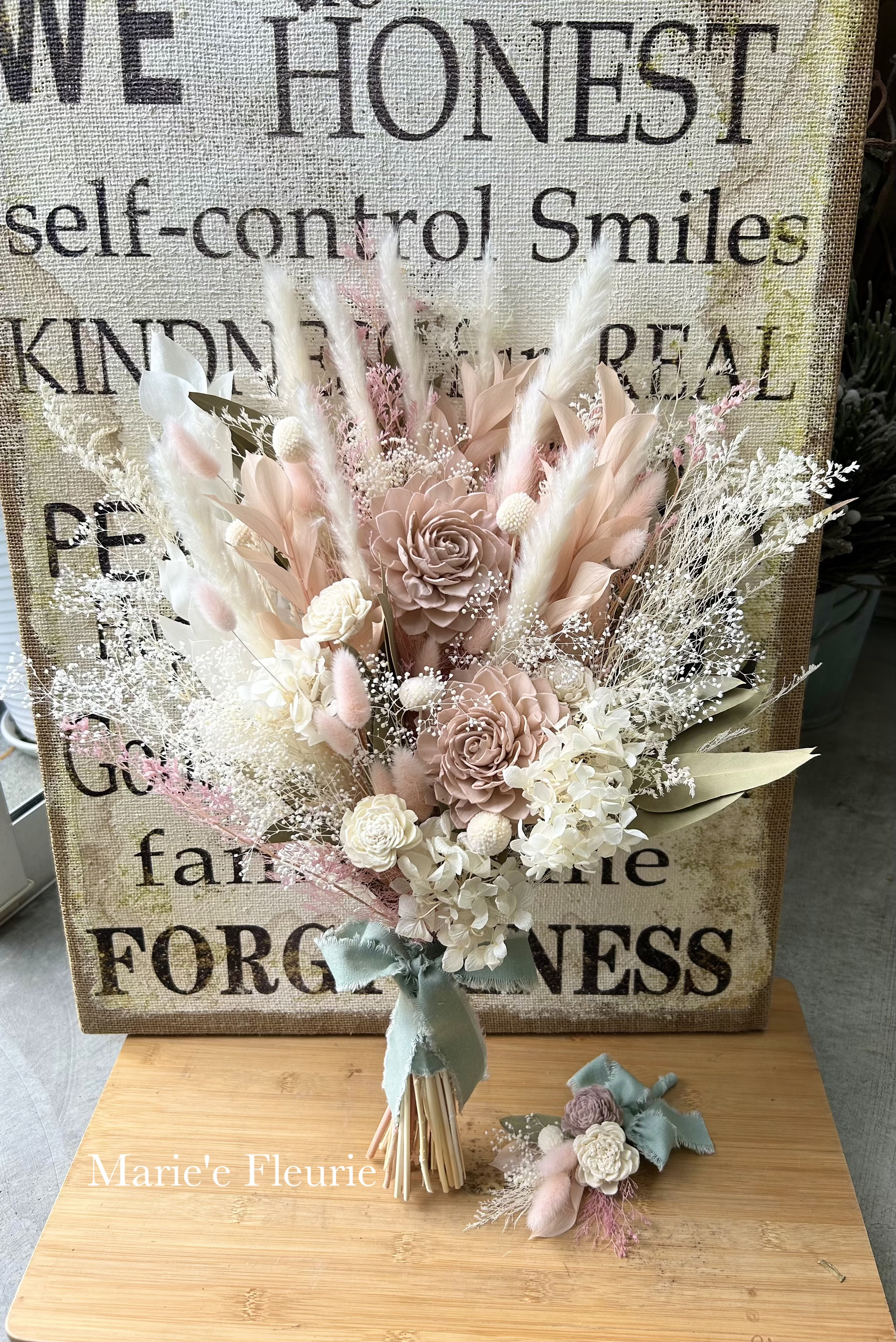 ☆《フルオーダー》クラッチブーケ&ブートニア☆